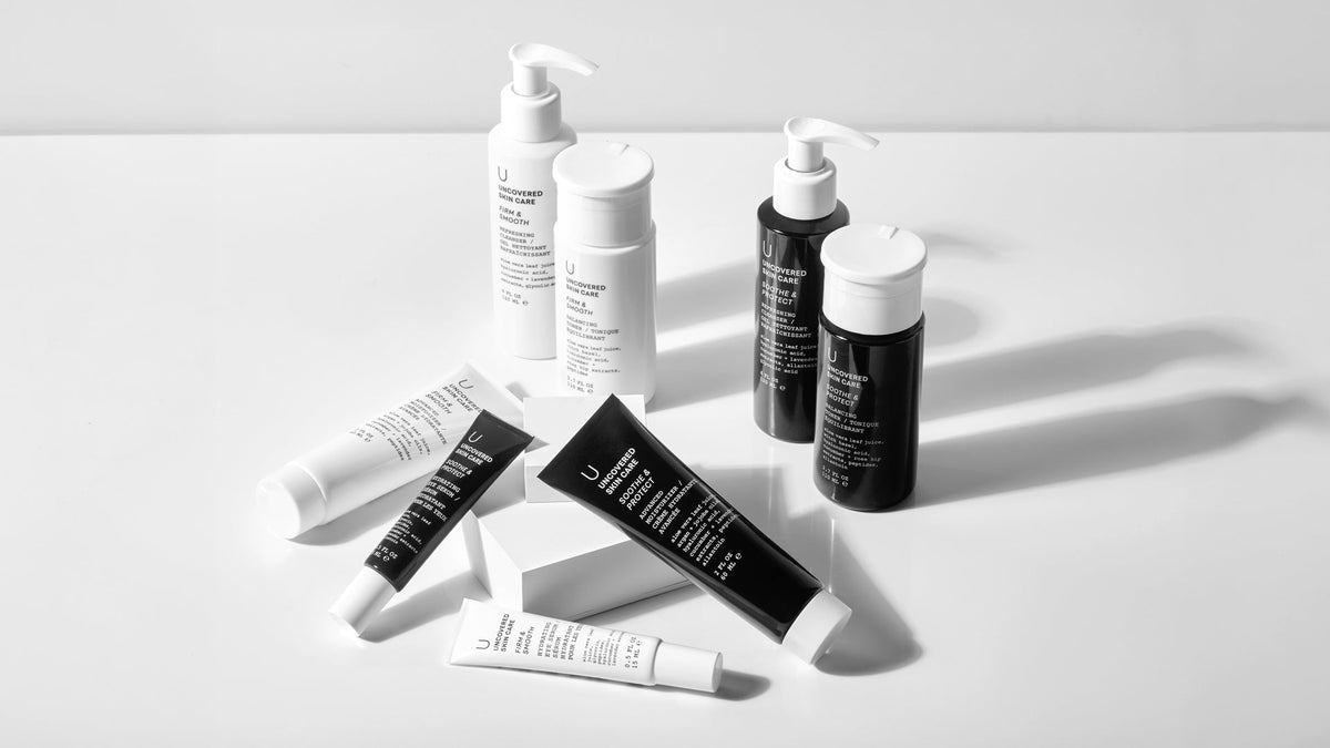 Bringing a skincare line from early formulation through packaging and production.