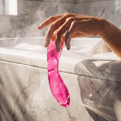 Dual-Sided Tapered Glass Dildo