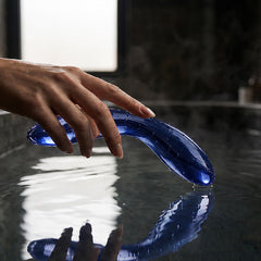 Dual-Sided Tapered Glass Dildo